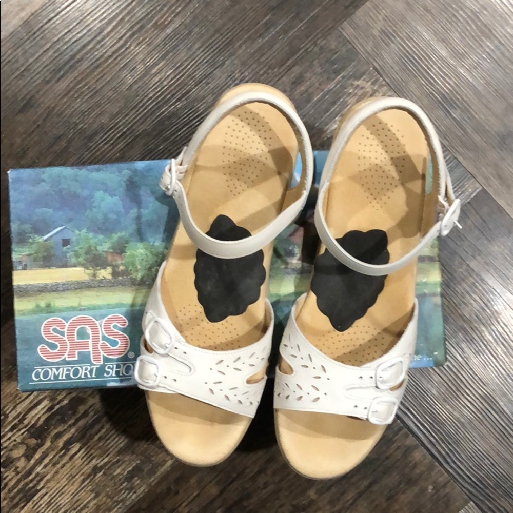 SAS Huarache Antique Tan Sandals.